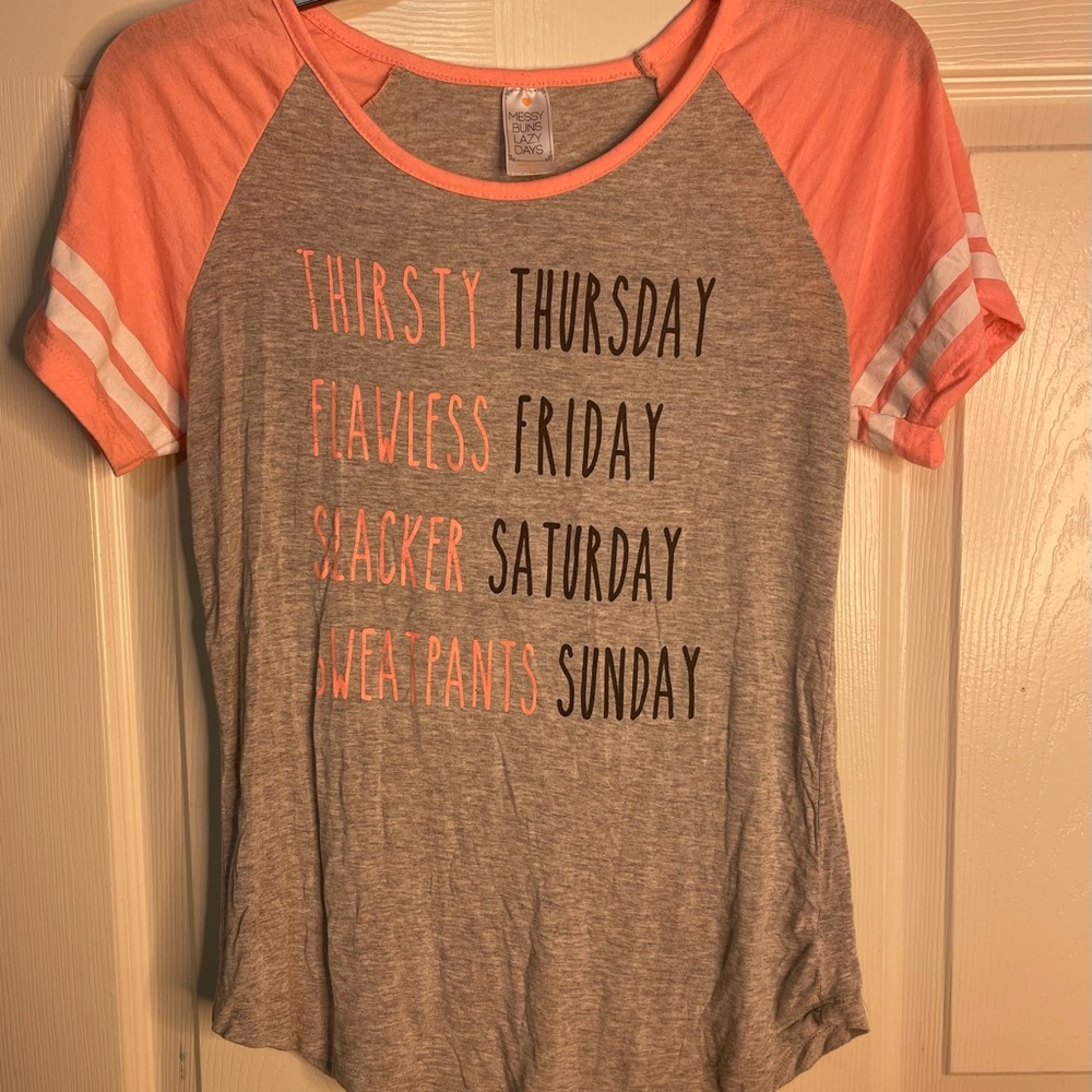 Messy Buns Lazy Days Tee